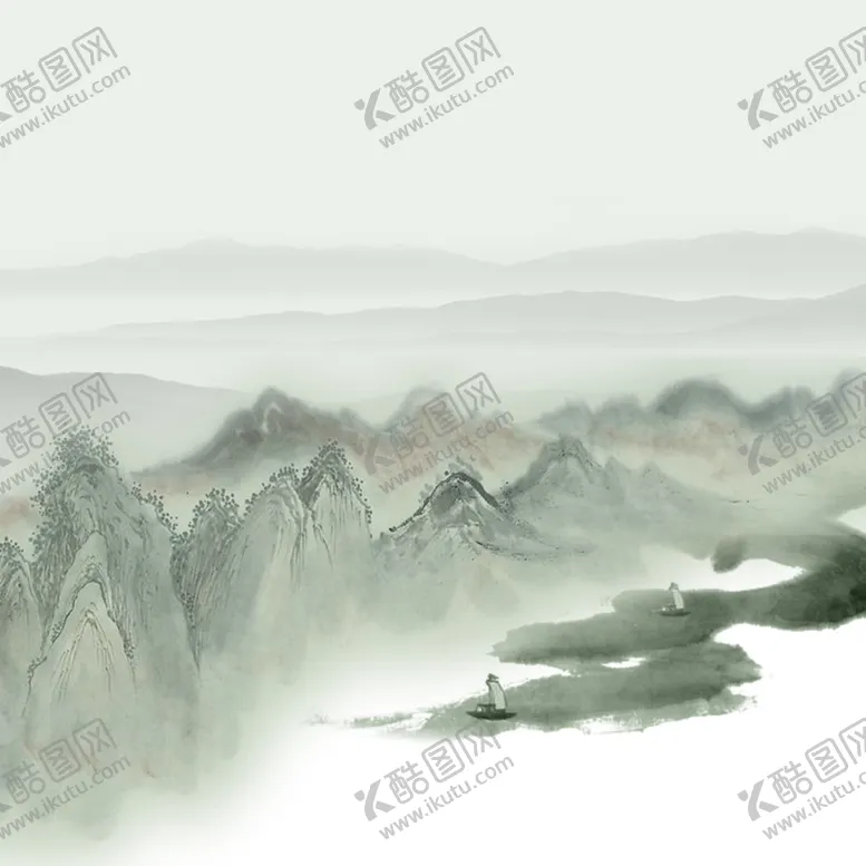 编号：16099001300015514460【酷图网】源文件下载-山水画