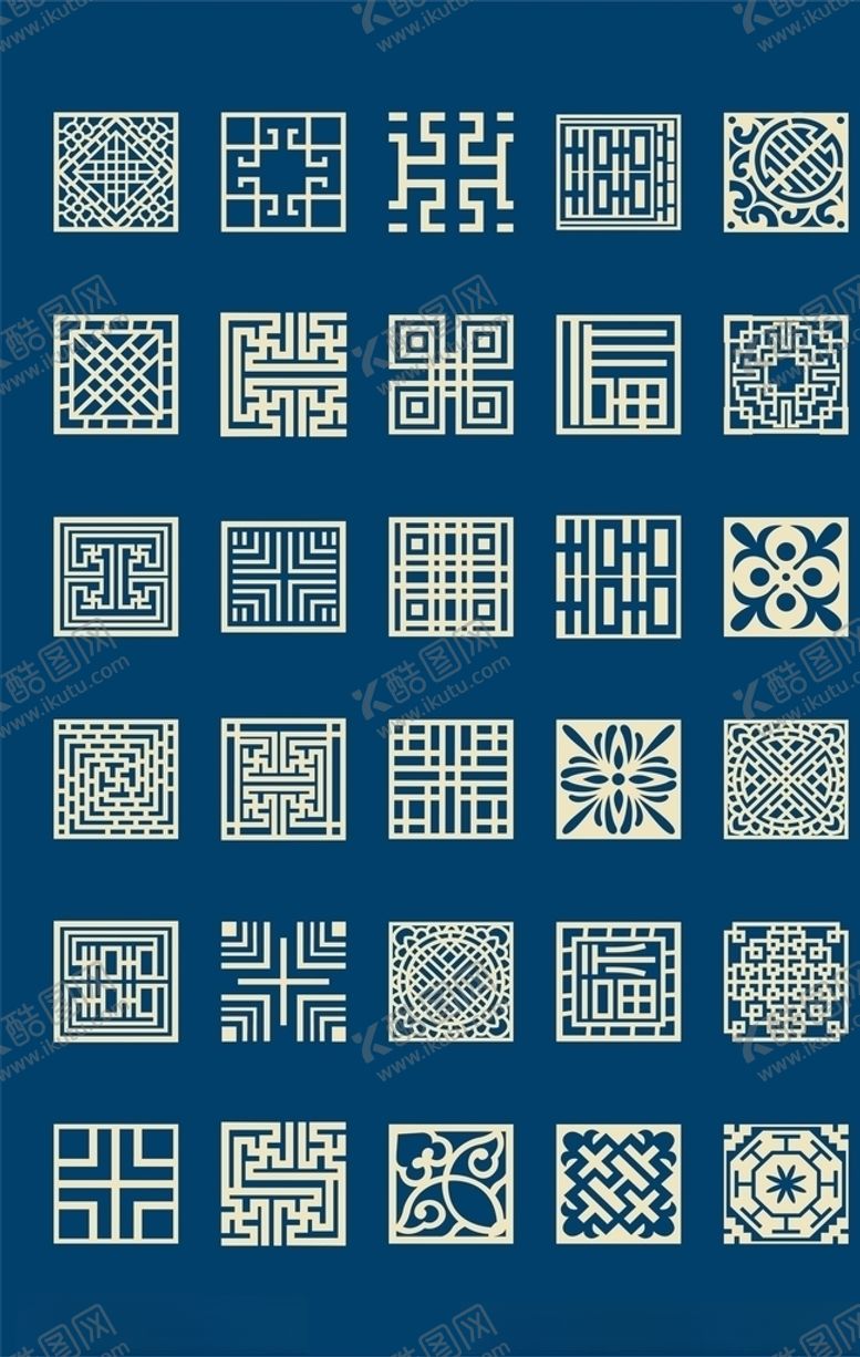 编号：28315206301431142159【酷图网】源文件下载-中国风古典花纹边框素材