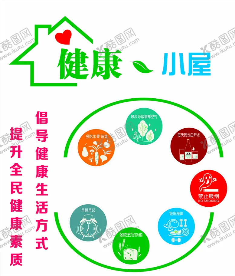 编号：08167909220354250591【酷图网】源文件下载-健康小屋