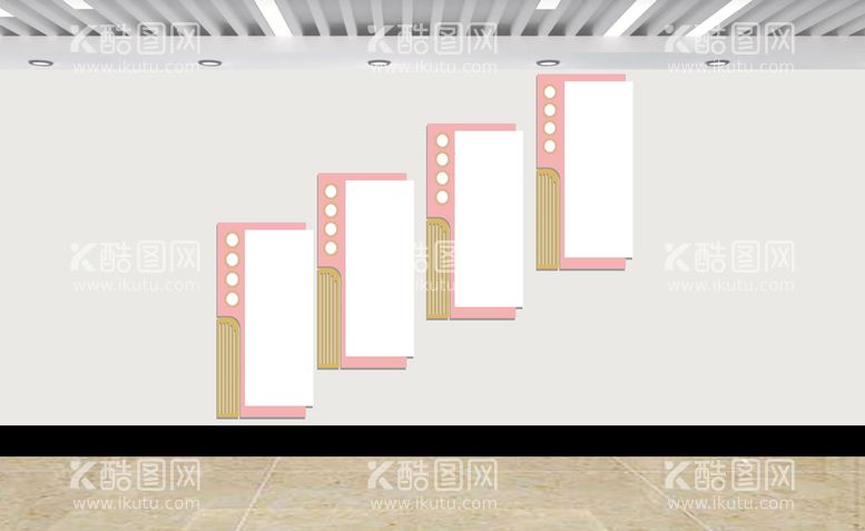 编号：33673712220225502580【酷图网】源文件下载-楼梯文化墙