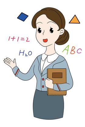 讲课的女教师