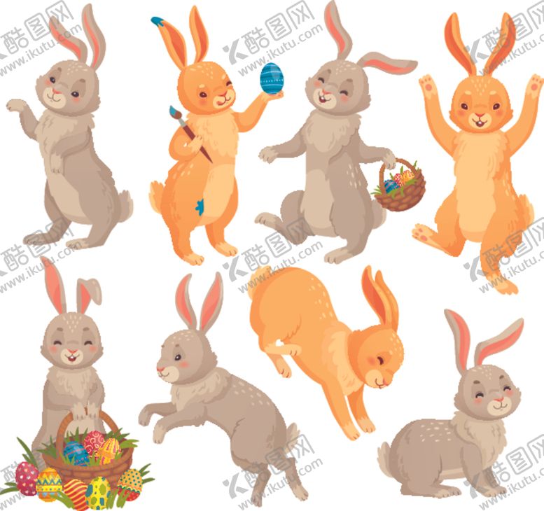 编号：60773210102031597099【酷图网】源文件下载-兔子