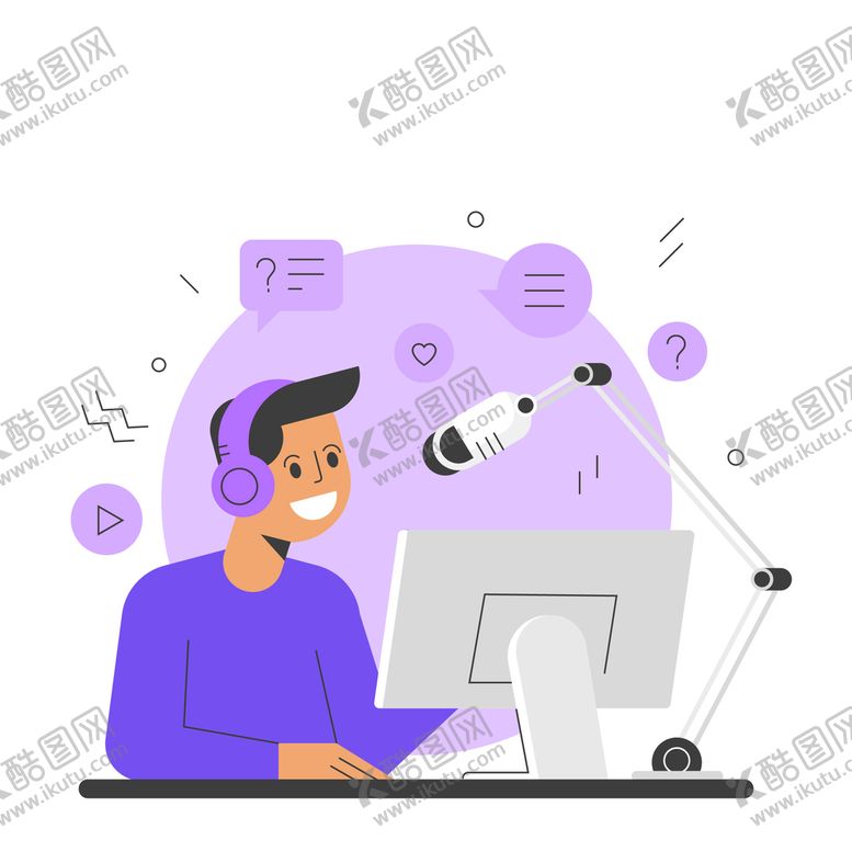 编号：82710409281347251078【酷图网】源文件下载-广播节目