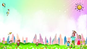 卡通插画背景