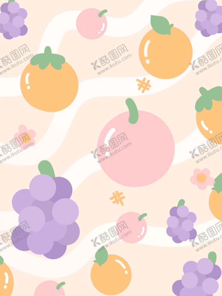 编号：79480501252229445365【酷图网】源文件下载-水果背景