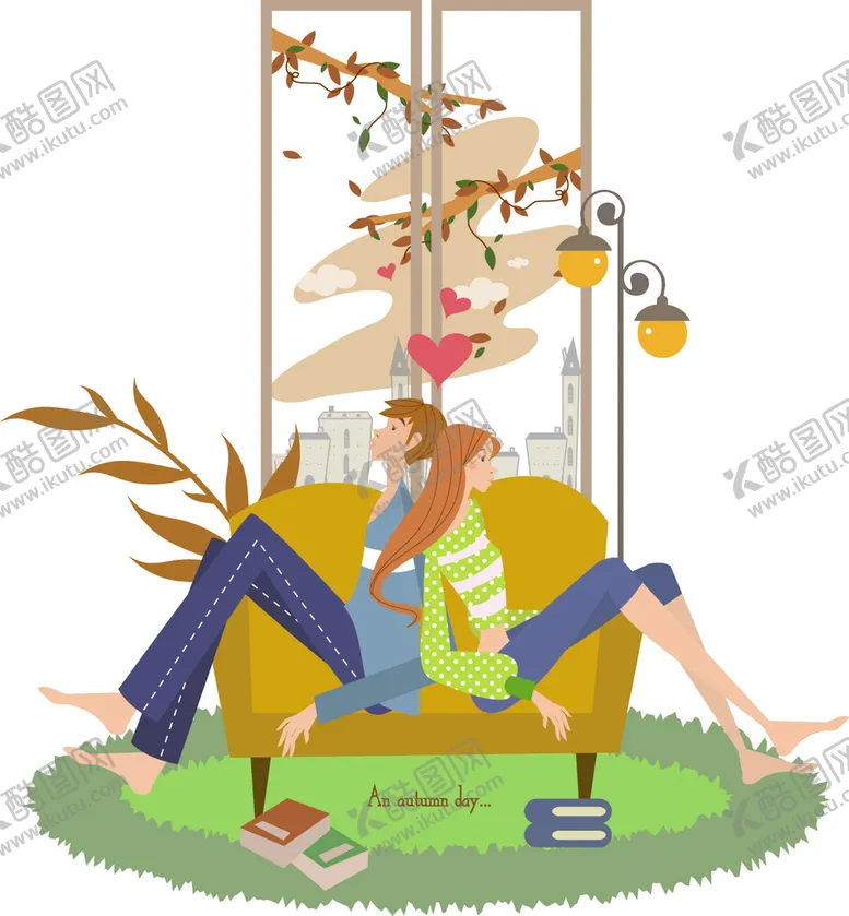 编号：42952010221826284455【酷图网】源文件下载-爱情浪漫情侣