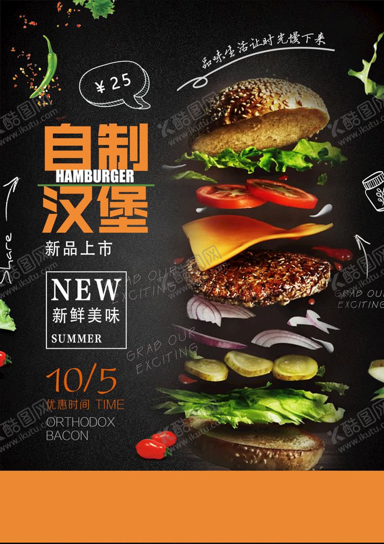 编号：12694309272316035789【酷图网】源文件下载-美食海报