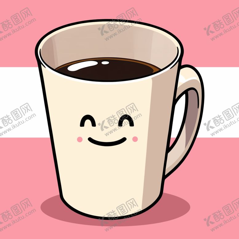 编号：39094107070205377285【酷图网】源文件下载-微笑咖啡杯