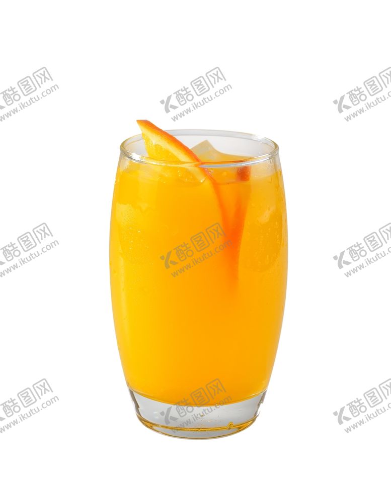 编号：43612309131554327915【酷图网】源文件下载-玻璃杯里的橙汁