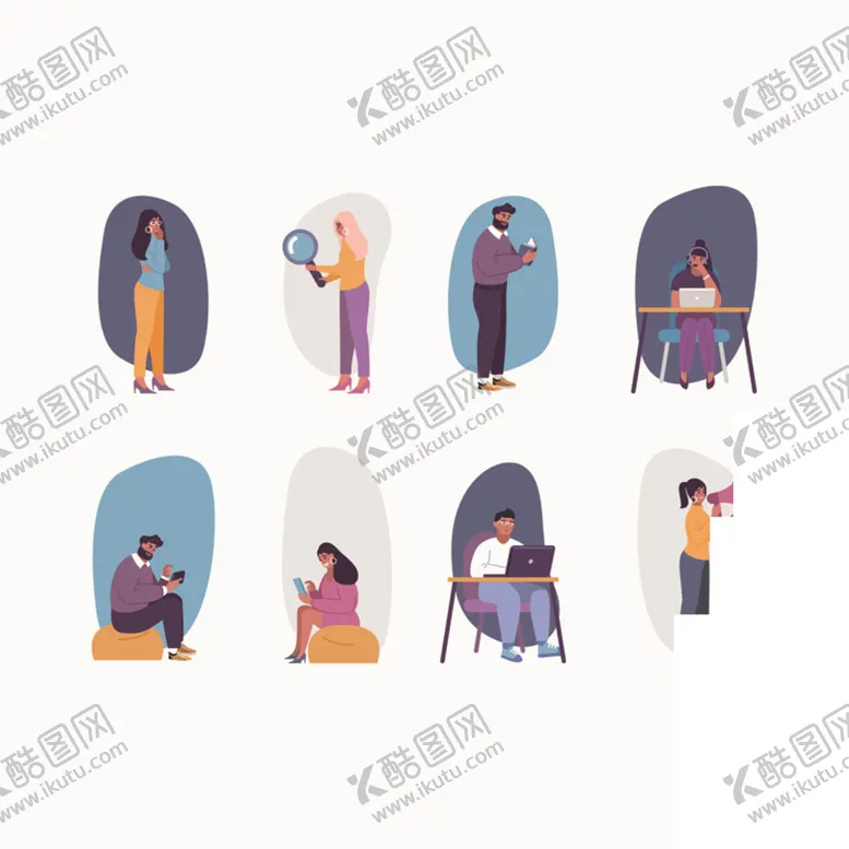 编号：48497210260324169094【酷图网】源文件下载-卡通人物           