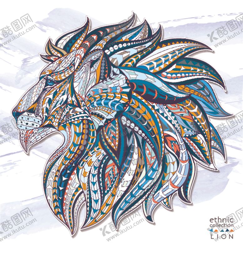 编号：68345809190025542495【酷图网】源文件下载-抽象动物