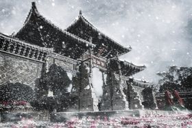 雪景背景素材