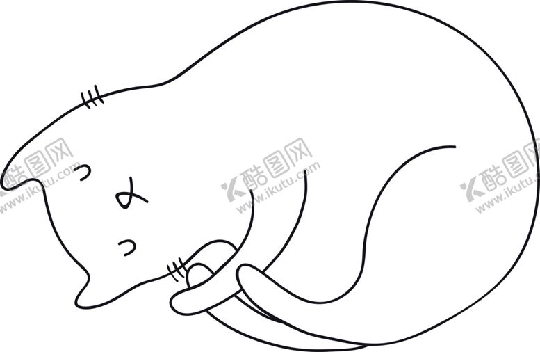 编号：80620709181903563391【酷图网】源文件下载-手绘卡通猫