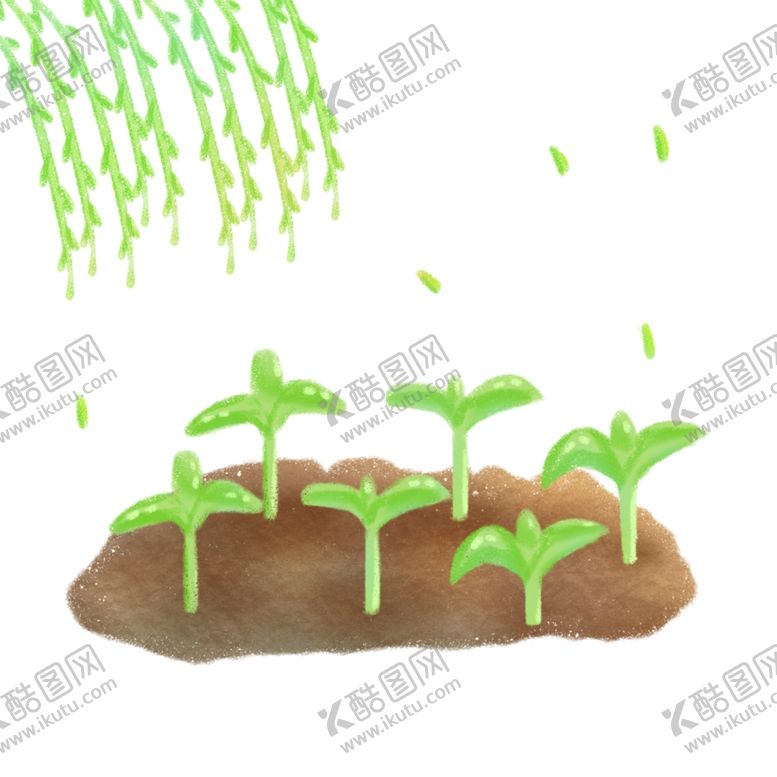 编号：53386204181124313974【酷图网】源文件下载-春天萌芽元素png