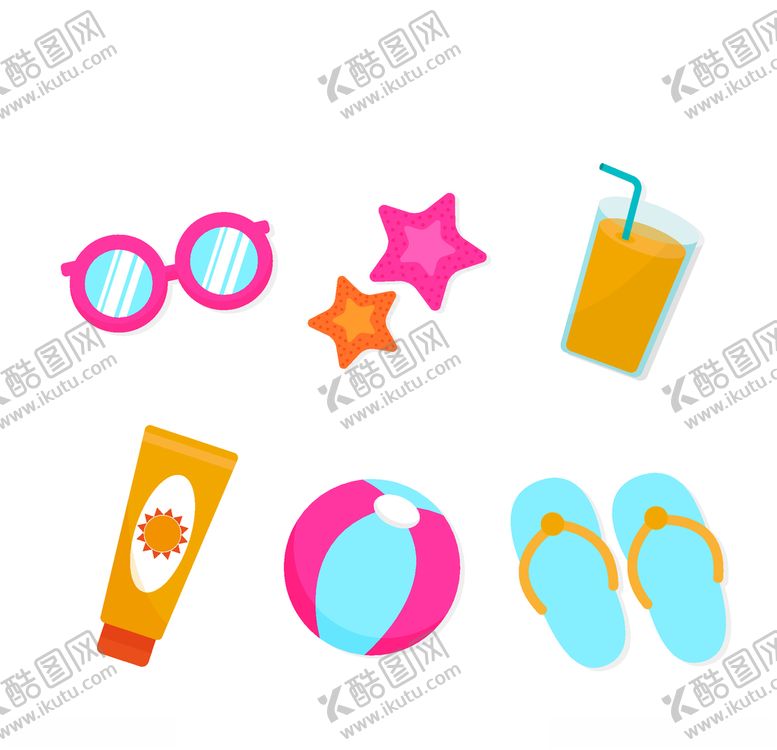 编号：38753009201140447654【酷图网】源文件下载-夏日元素