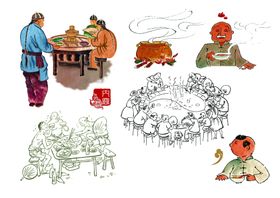 火锅素材