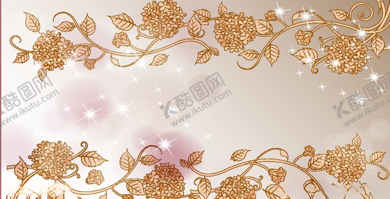编号：55283205172216357474【酷图网】源文件下载-藤曼线条花