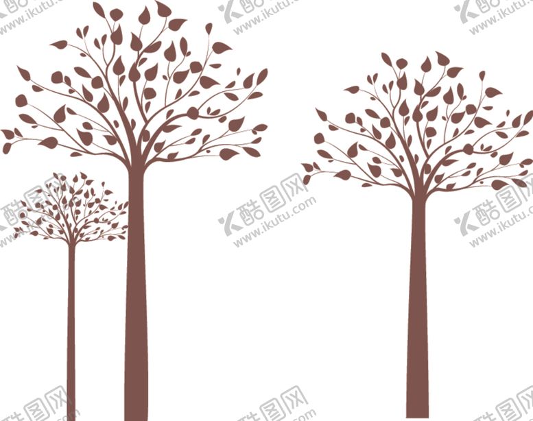 编号：69037209152341031279【酷图网】源文件下载-树矢量图