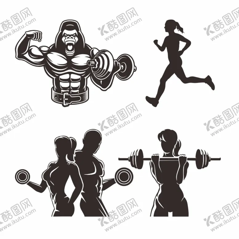 编号：30315210271906221305【酷图网】源文件下载-健身达人