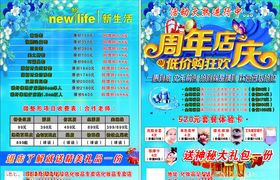 周年庆宣传海报