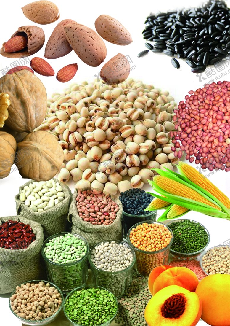 编号：22711209200242575035【酷图网】源文件下载-五谷杂粮海报