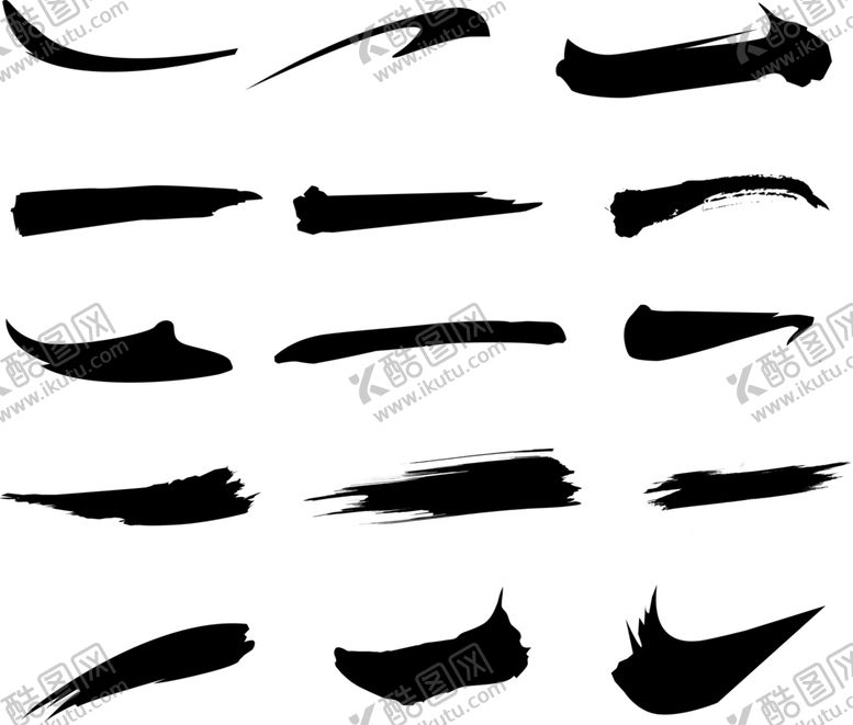 编号：17304609201346431180【酷图网】源文件下载-基础笔刷