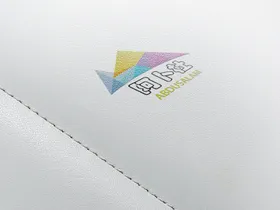 logo样机企业形象发光字形象墙