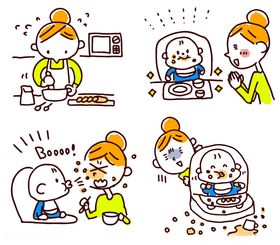 妈妈带娃日常小插曲