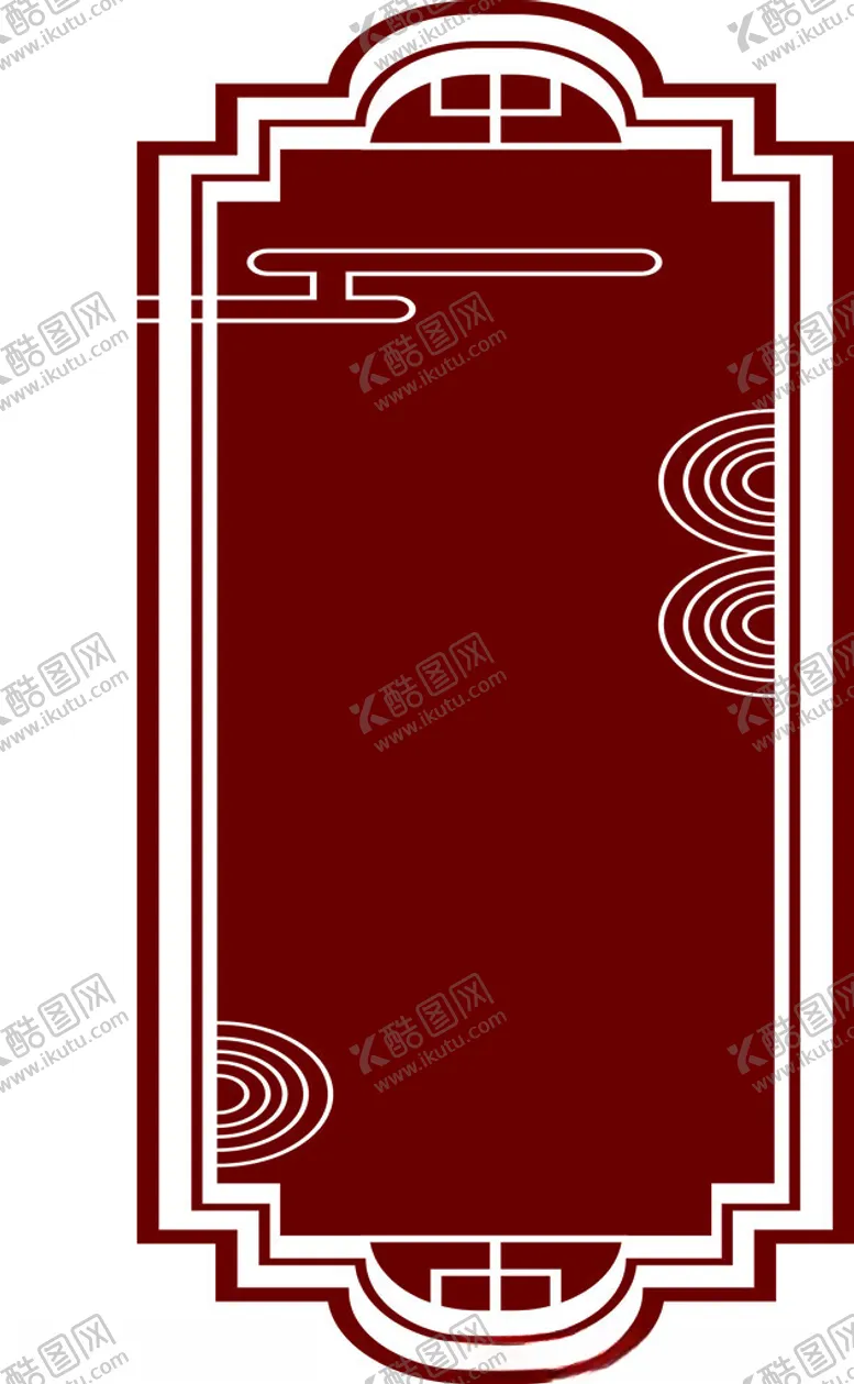编号：80447202171756275656【酷图网】源文件下载-镂空边框花纹雕刻造型