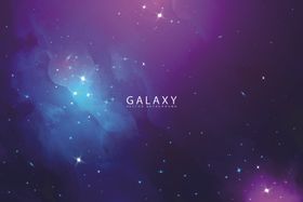 星空星系宇宙梦幻背景