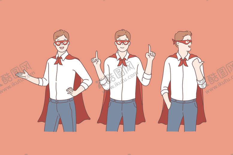 编号：34752209102041005542【酷图网】源文件下载-简约人物生活形象插画