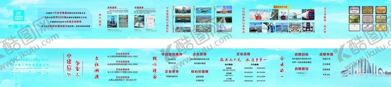 编号：22199811021621082008【酷图网】源文件下载-中建三局2024企业文化墙