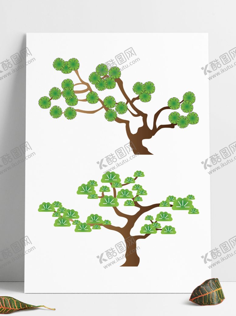 编号：84903209140932330537【酷图网】源文件下载-松树树干树枝元素