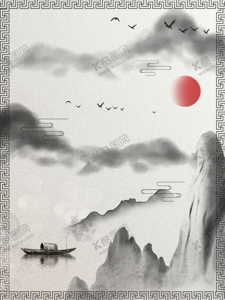 编号：70651206250116571259【酷图网】源文件下载-中国风山水风情