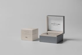包装盒样机纸口罩产品