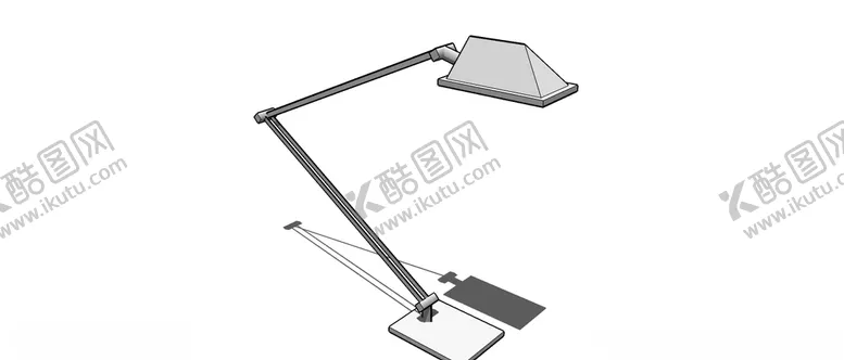 编号：43203210151051283980【酷图网】源文件下载-台灯skp模型