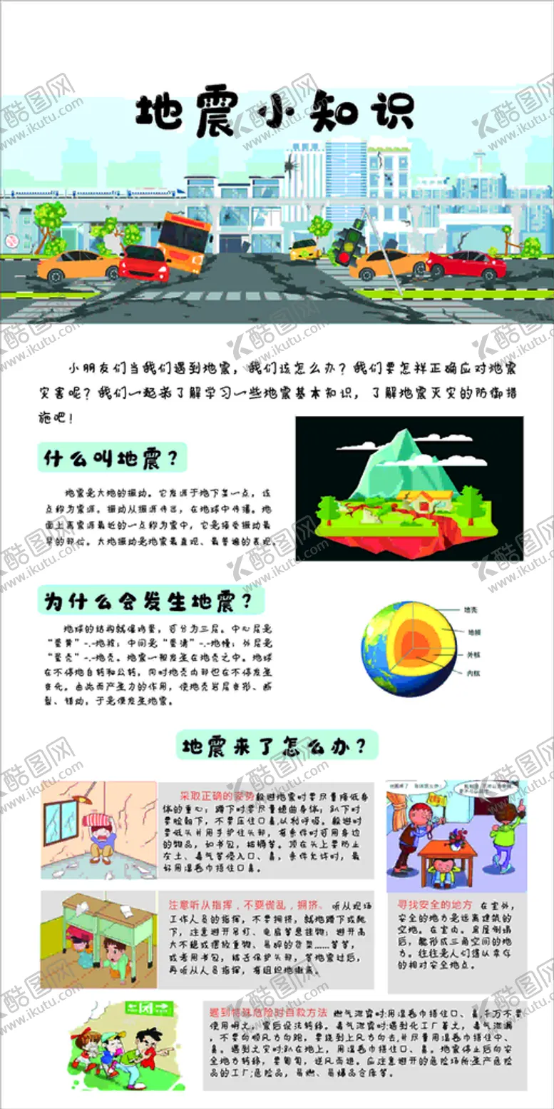 编号：99870711020638104015【酷图网】源文件下载-地震来了怎么办