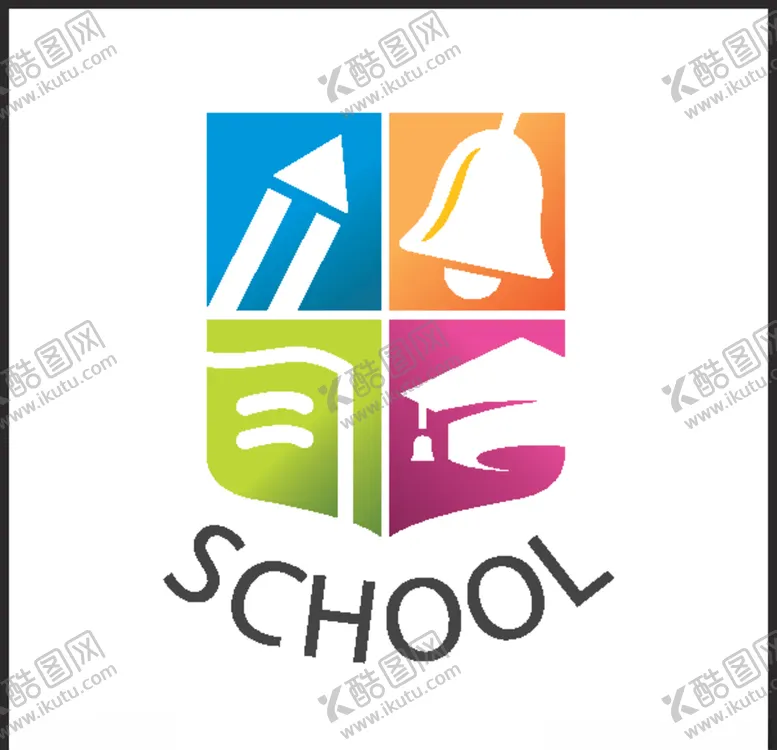 编号：98489006250419046143【酷图网】源文件下载-教育机构培训标志LOGO