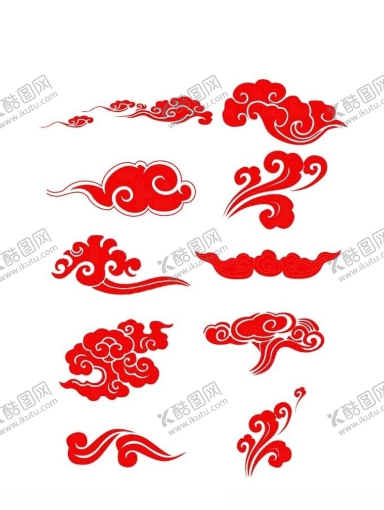 编号：99852806240855001144【酷图网】源文件下载-祥云图案