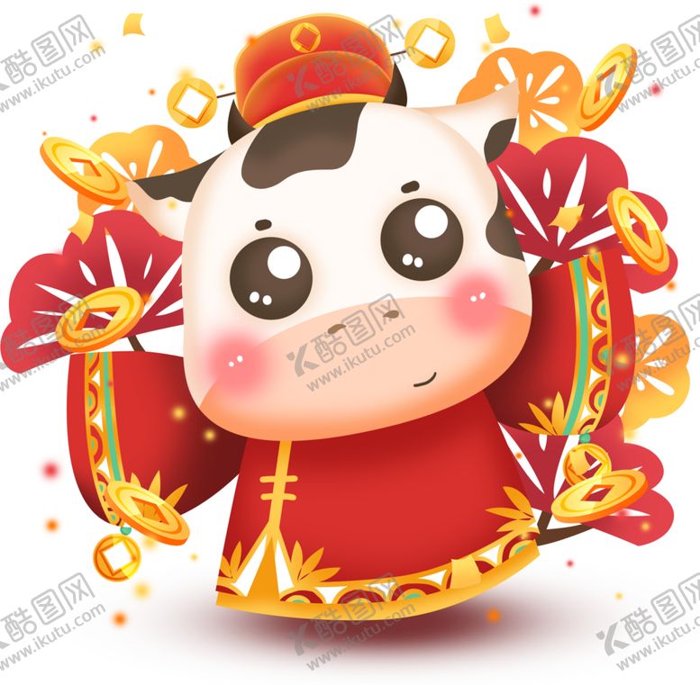 编号：52646405111407528307【酷图网】源文件下载-卡通牛