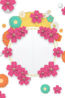 立体装饰花朵