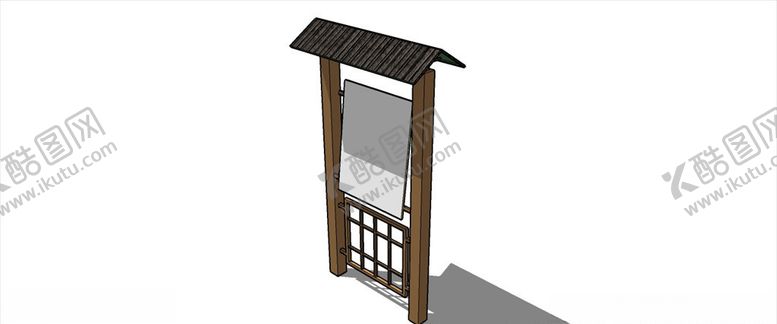 编号：46703607130251509939【酷图网】源文件下载-SU指示牌路牌