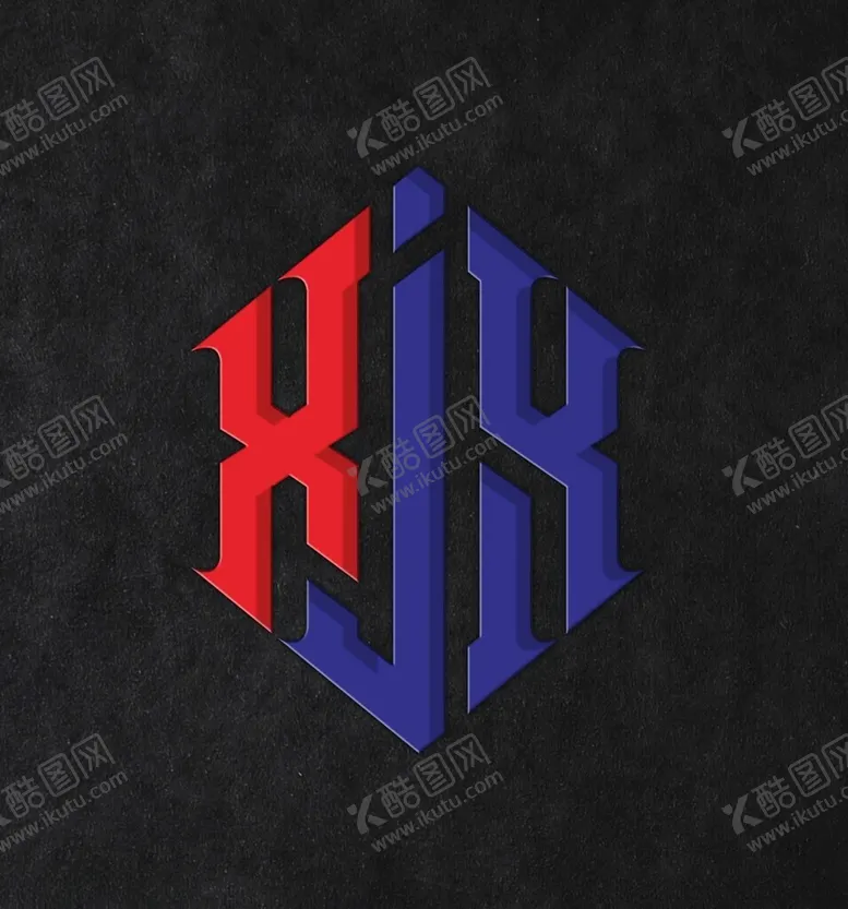 编号：27017102220619353167【酷图网】源文件下载-XJY名字logo