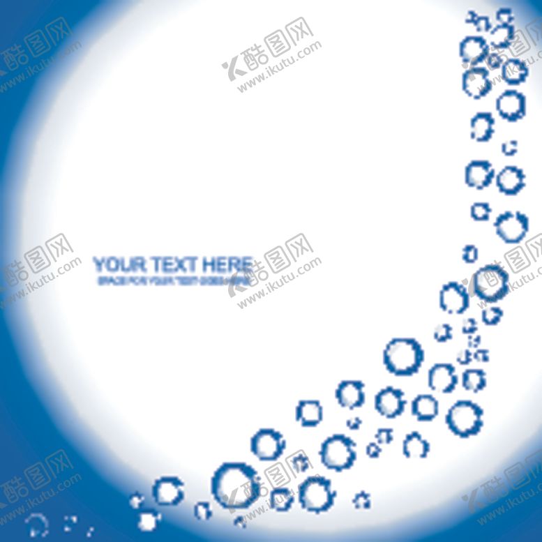 编号：32404910231550088994【酷图网】源文件下载-蓝色泡沫背景