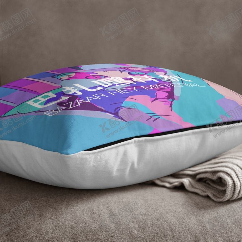 编号：68950909190319118916【酷图网】源文件下载-抱枕展示样机