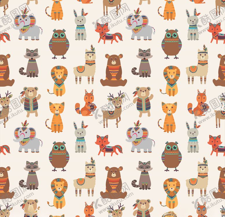 编号：10787209120352593566【酷图网】源文件下载-卡通动物