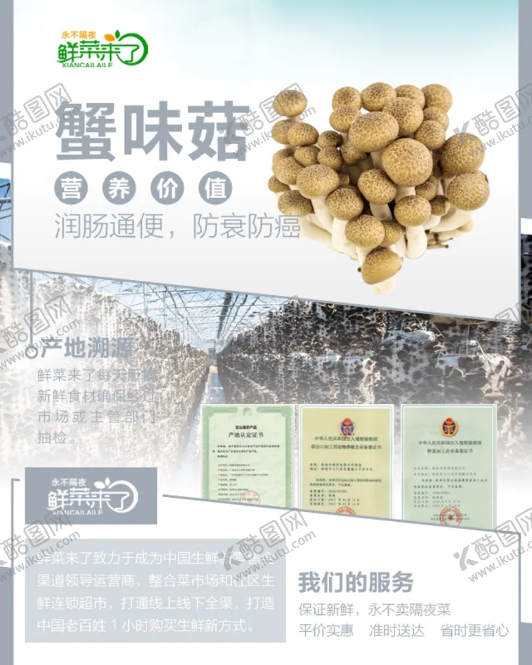 编号：48642204260712581074【酷图网】源文件下载-蟹味菇详情页