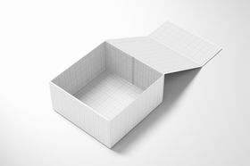 纸盒子外卖礼品样机
