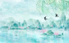 水墨清明