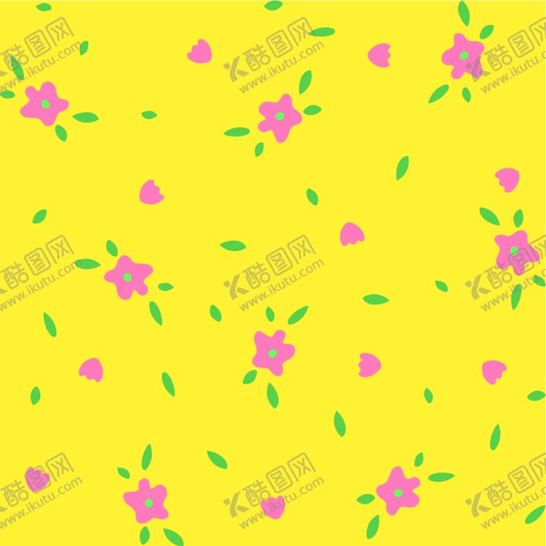 编号：68446612122242281484【酷图网】源文件下载-矢量四方连续碎花纹理